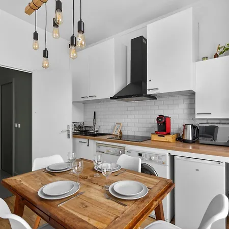 Appartamento Charming 2-room Loft-style Near Montmartre