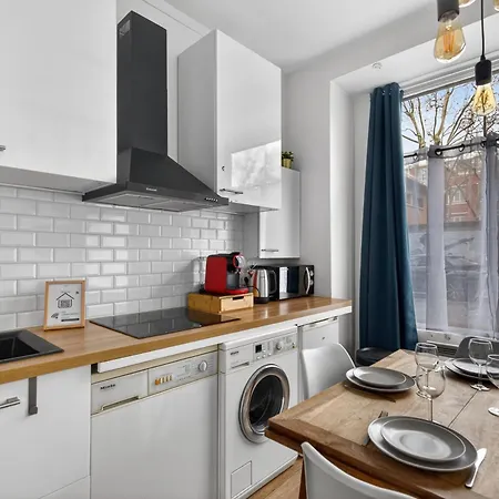 Appartamento Charming 2-room Loft-style Near Montmartre *